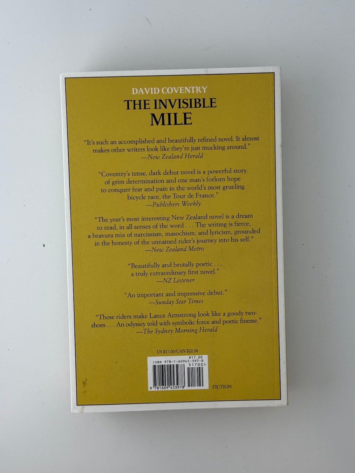 The Invisible Mile by David Coventry