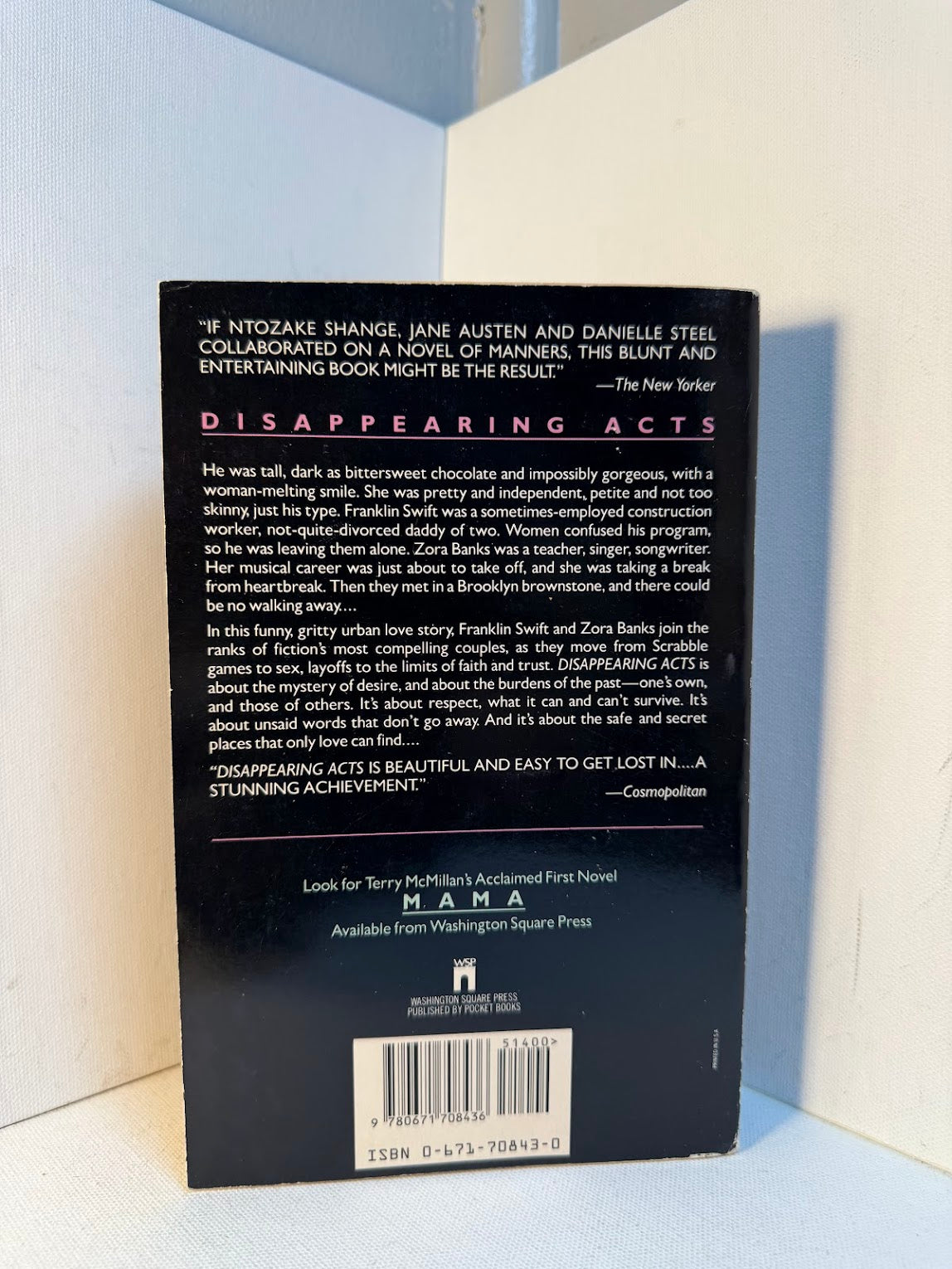 Disappearing Acts by Terry McMillan