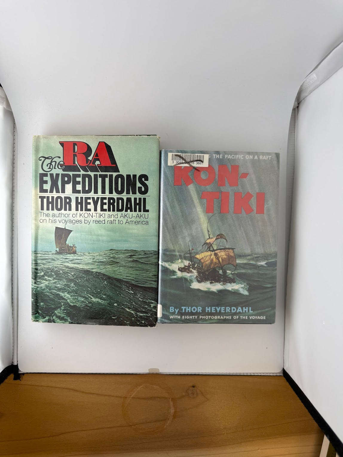 The Ra Expeditions and Kon Tiki by Thor Heyerdahl