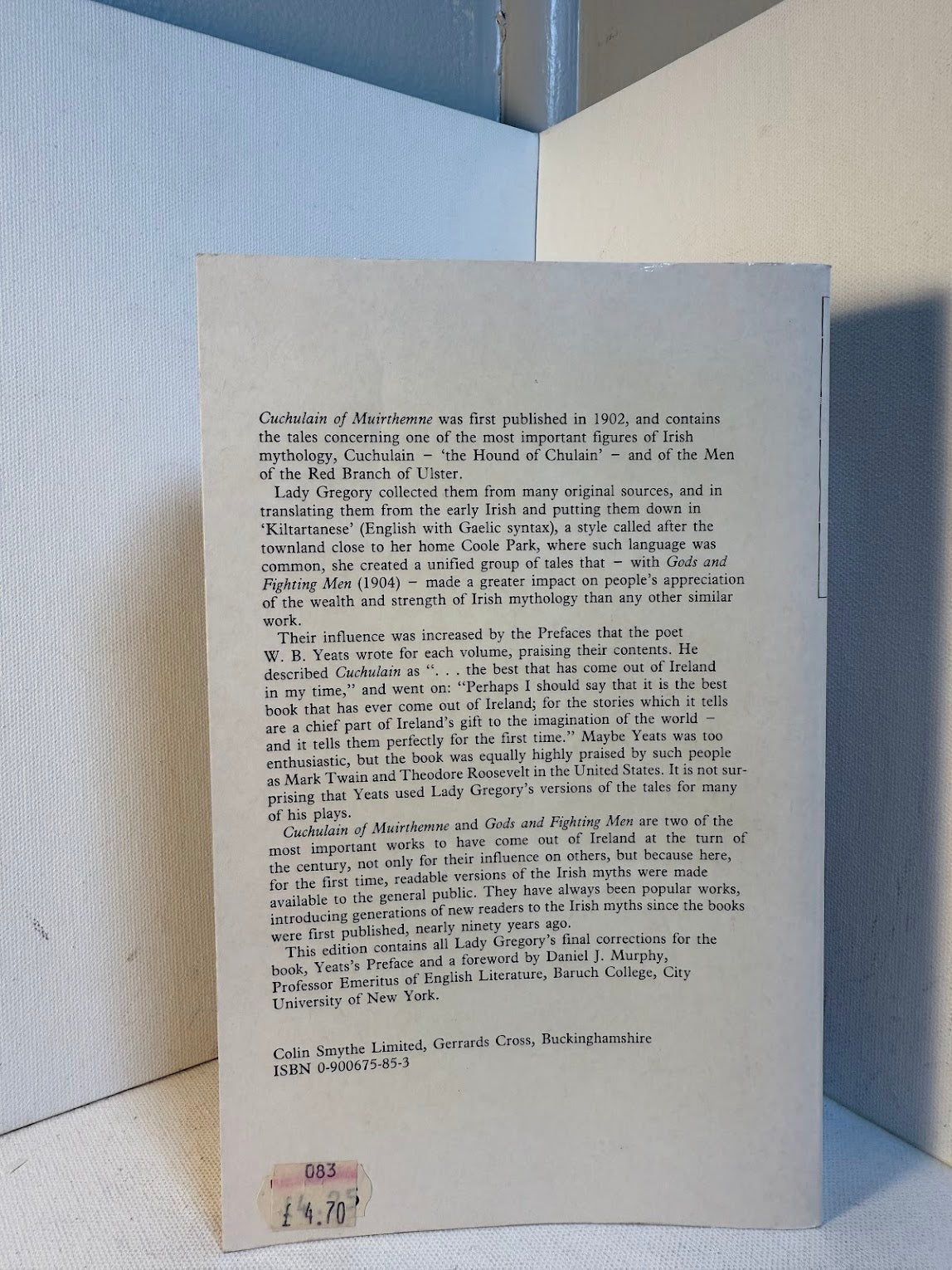 Cuchulain of Muirthemne by Lady Gregory