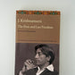 The First and Last Freedom by J. Krishnamurti