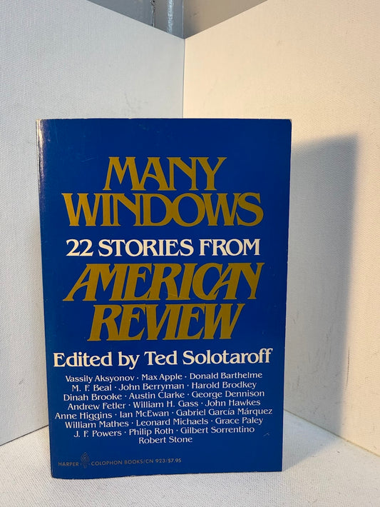 Many Windows - 22 Stories from American Review edited by Ted Solotaroff