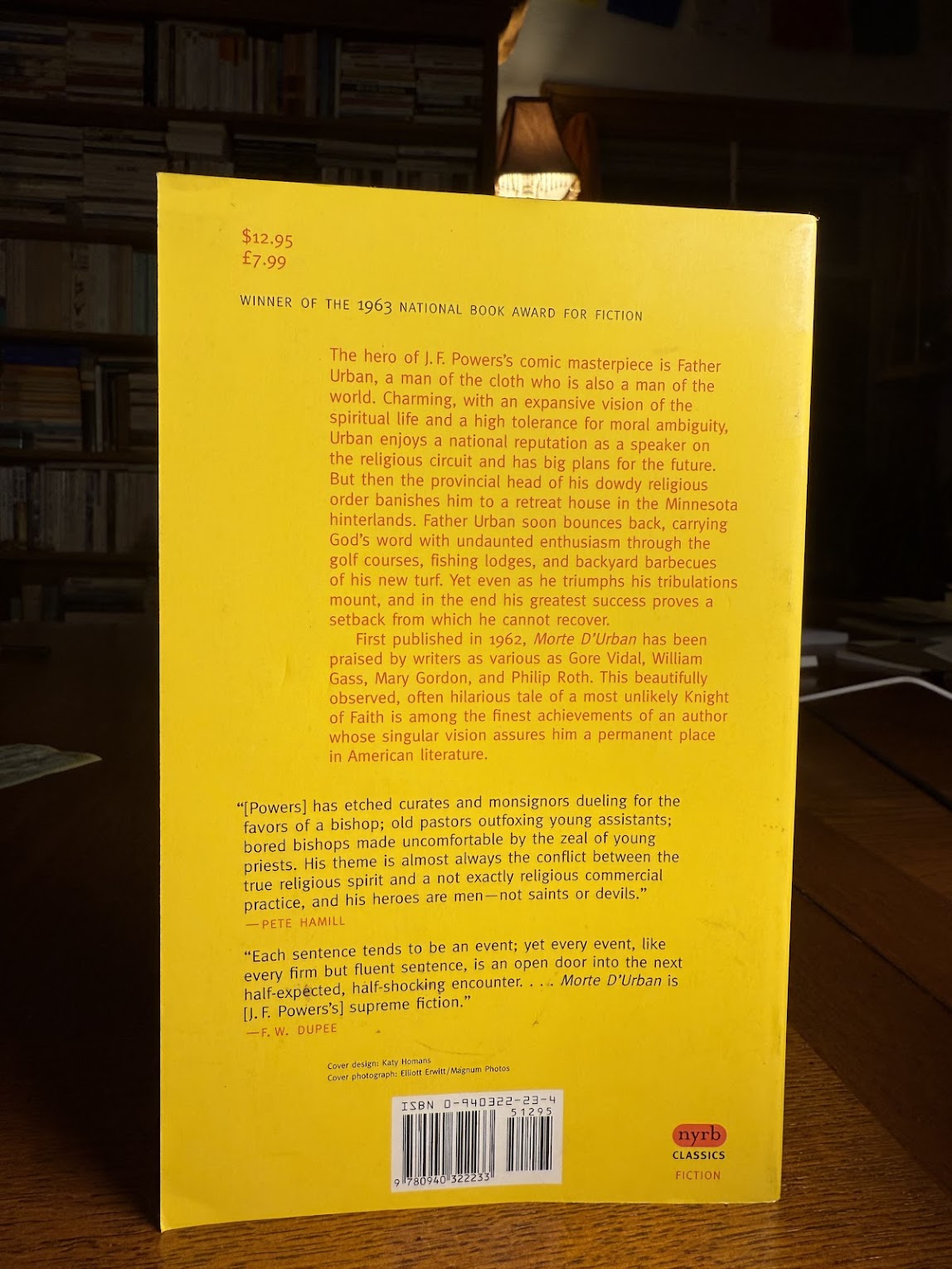 Morte D'Urban by J.F. Powers
