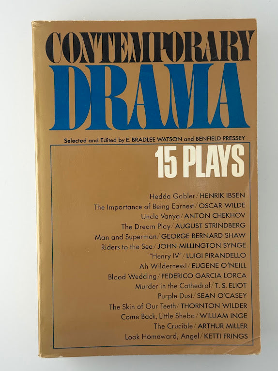 Contemporary Drama 15 Plays