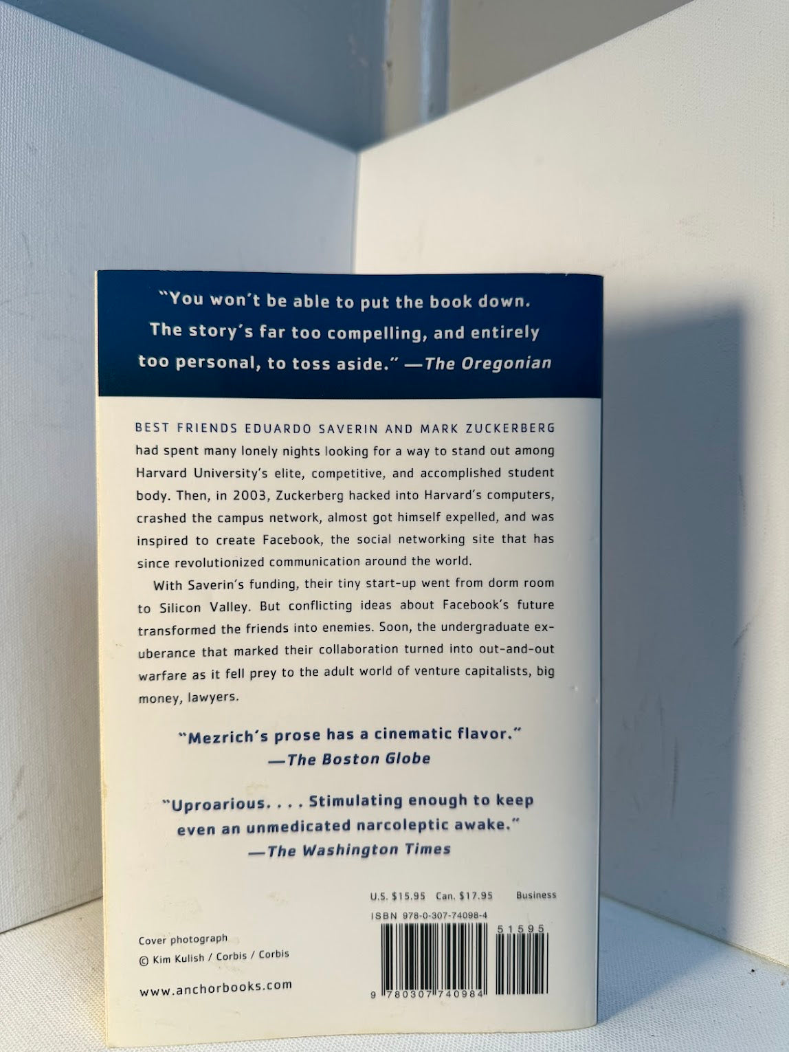 The Accidental Billionaires - The Founding of Facebook by Ben Mezrich