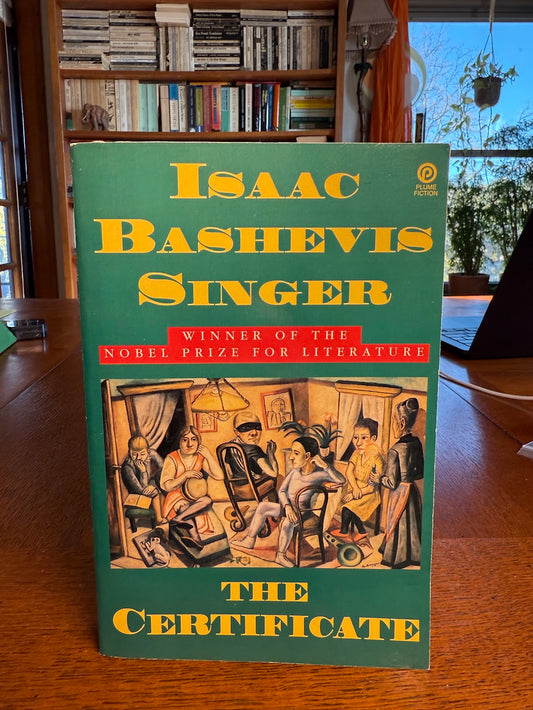 The Certificate by Isaac Bashevis Singer