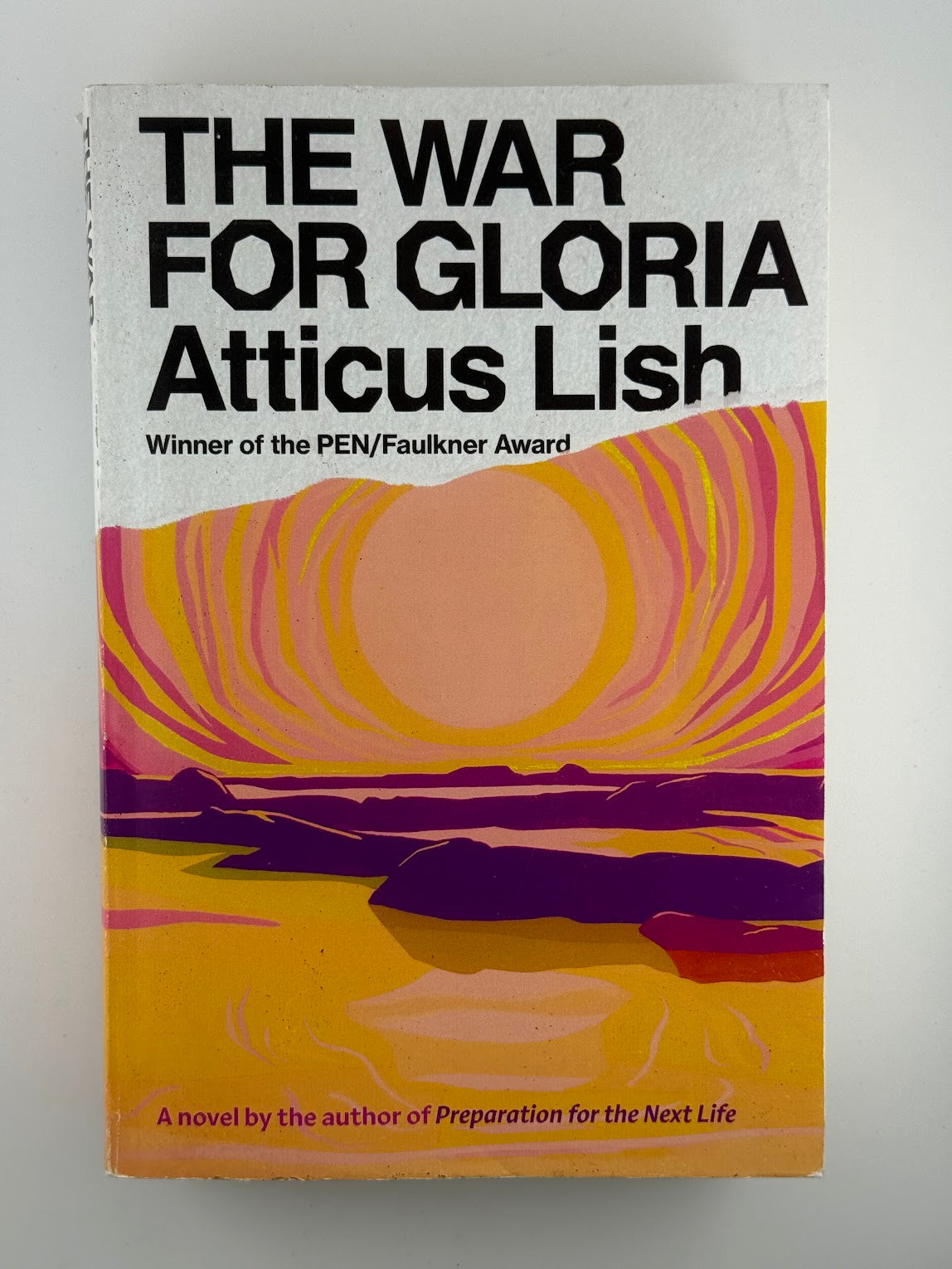 The War for Gloria by Atticus Lish