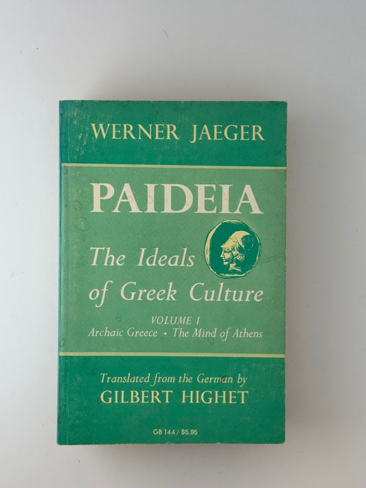 Paideia by Werner Jaeger