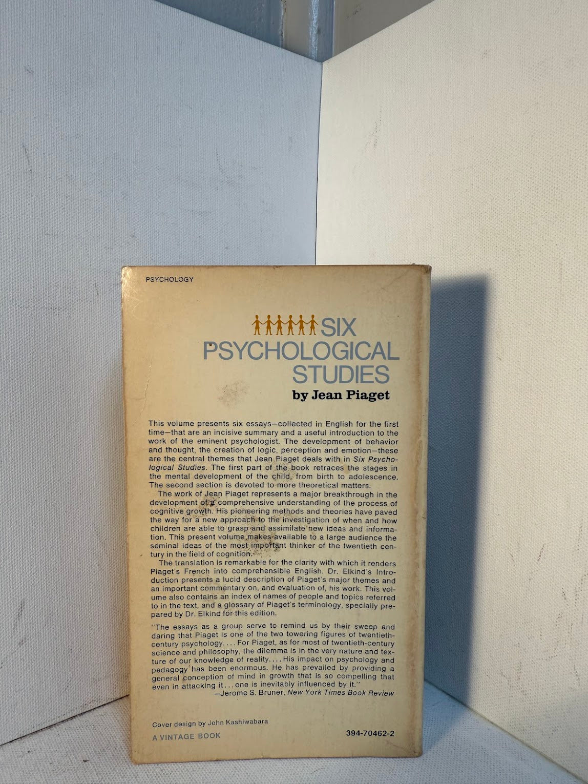 Six Psychological Studies by Jean Piaget