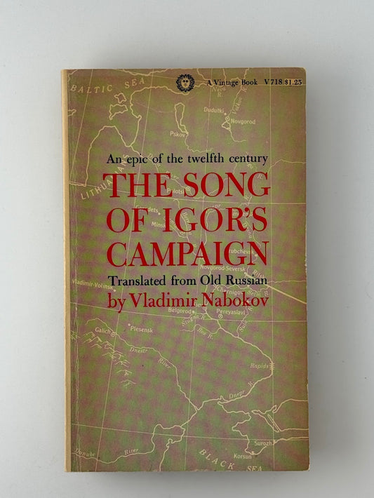 The Song of Igor's Campaign by Vladimir Nabokov