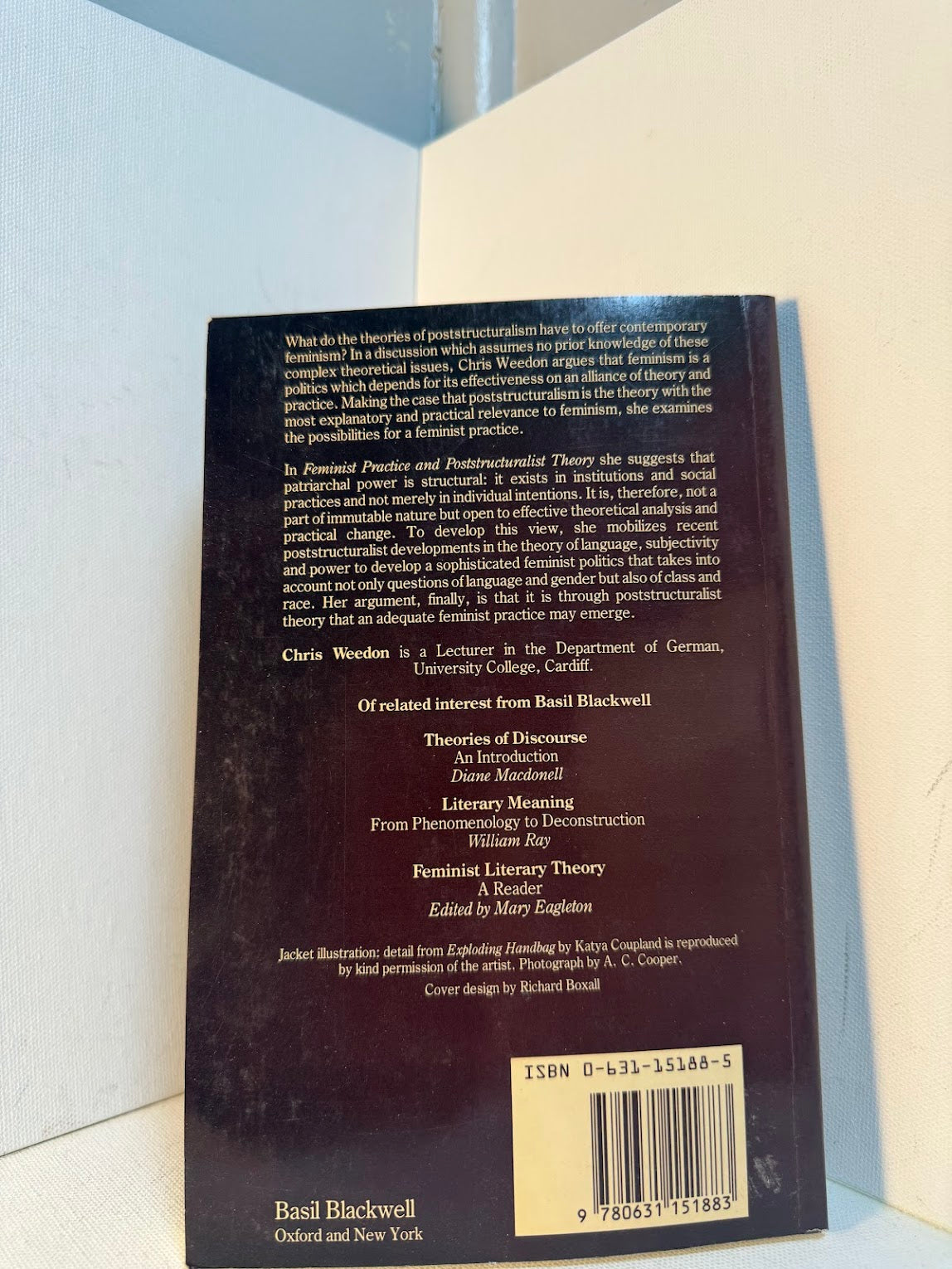 Feminist Practice & Poststructuralist Theory by Chris Weedon