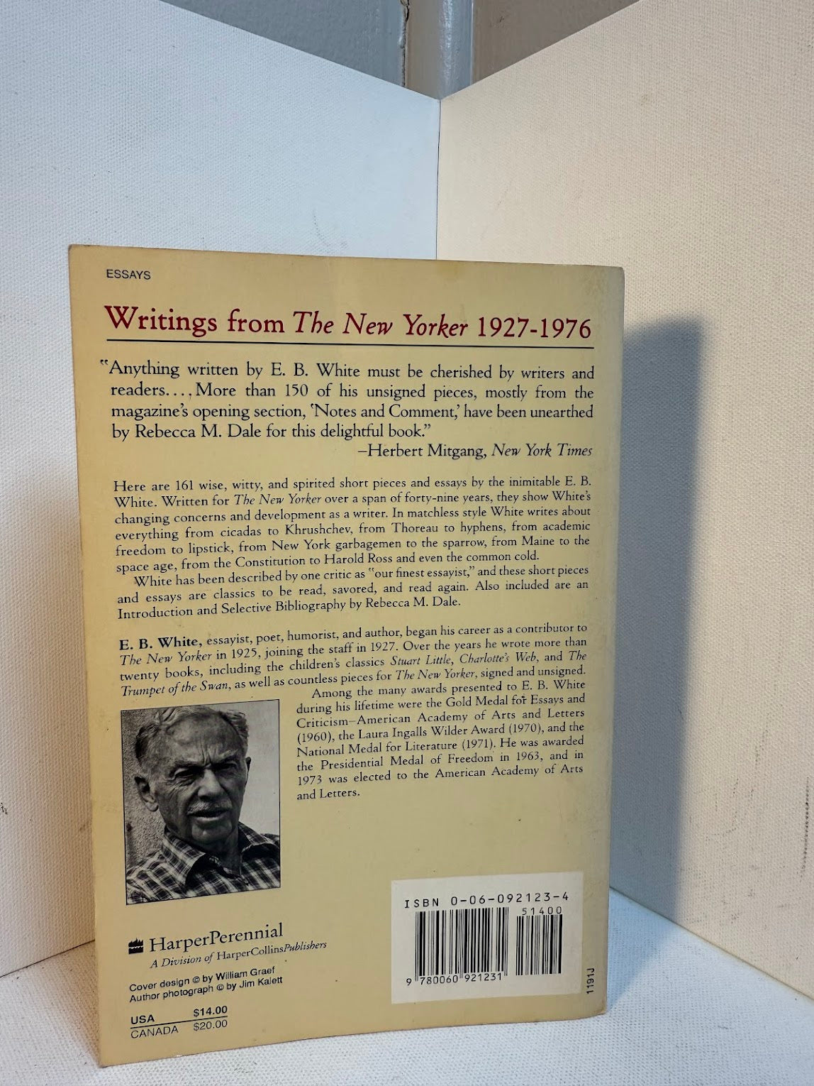 Writings from The New Yorker 1927-1976 by E.B. White