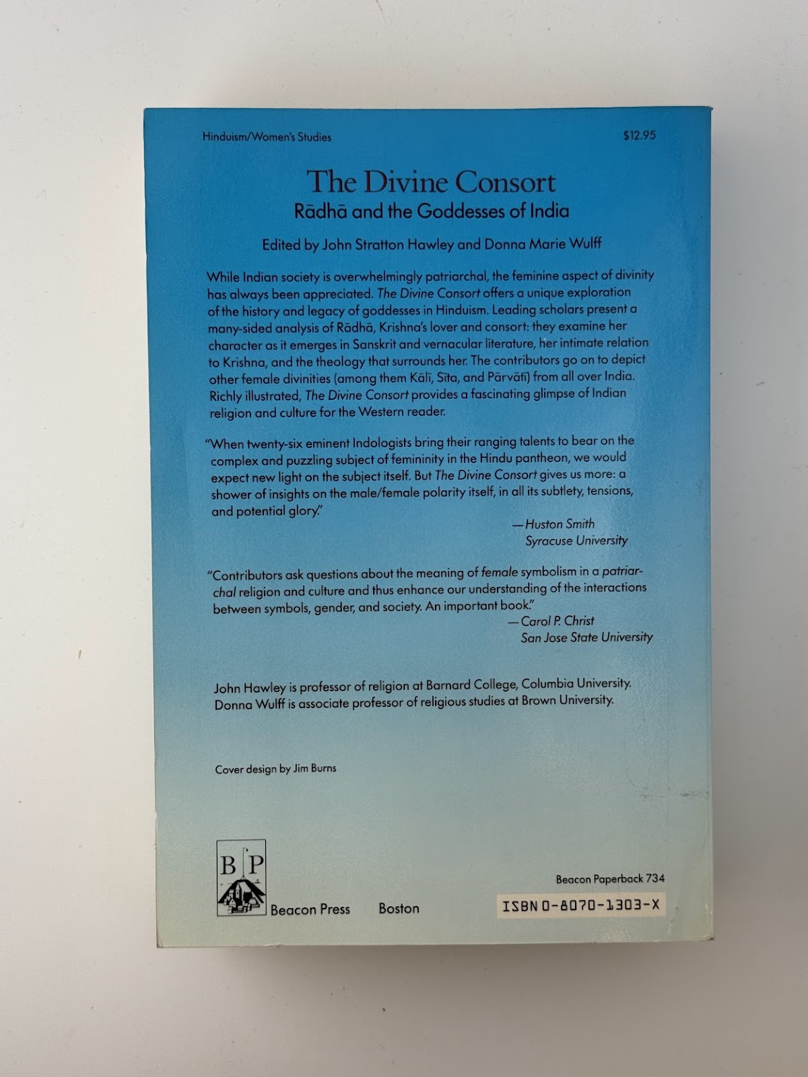 The Divine Consort - Radha and the Goddesses of India edited by John Stratton Hawley and Donna Marie Wulff