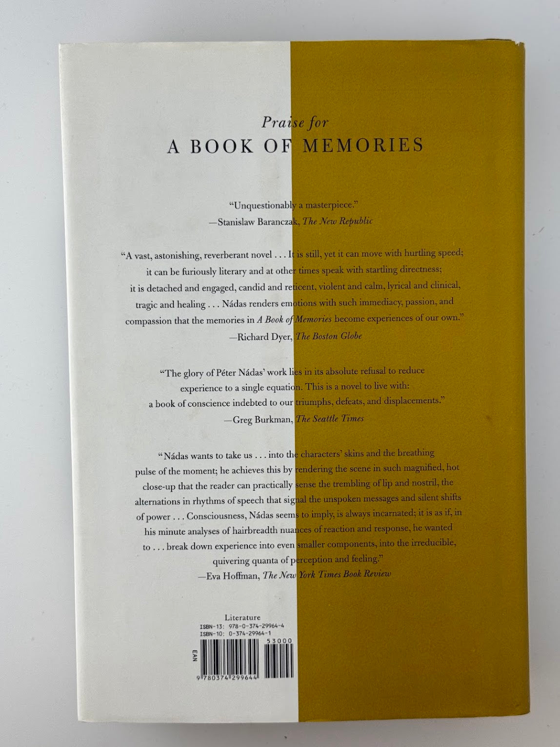 Fire and Knowledge by Peter Nadas
