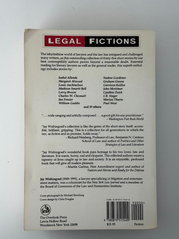 Legal Fictions edited by Jay Wishingrad