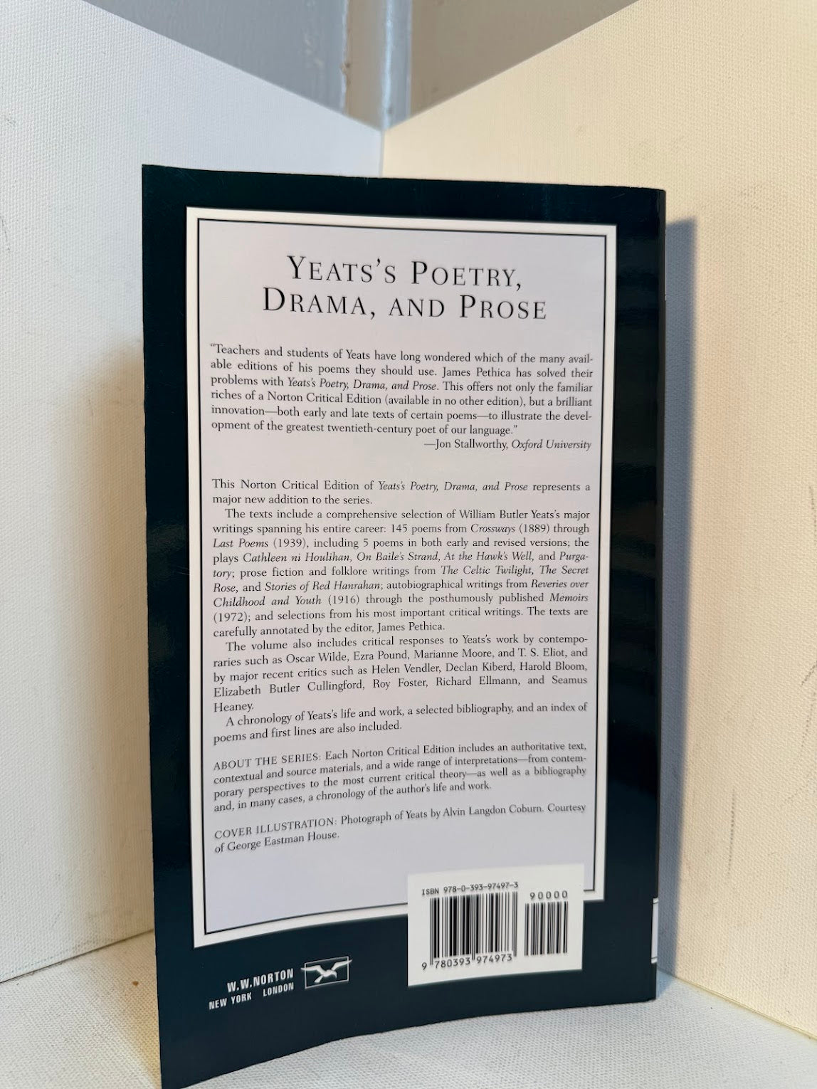 Yeats's Poetry, Drama and Prose