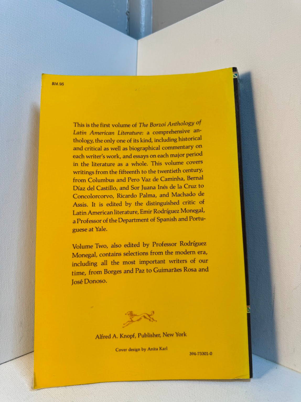 The Borzoi Anthology of Latin American Literature Volume 1