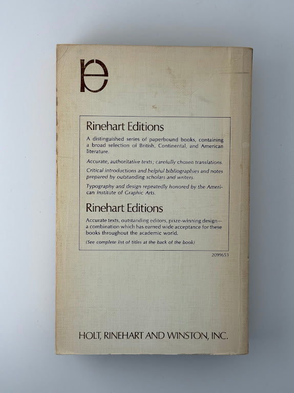Selected Poetry and Prose of Alexander Pope