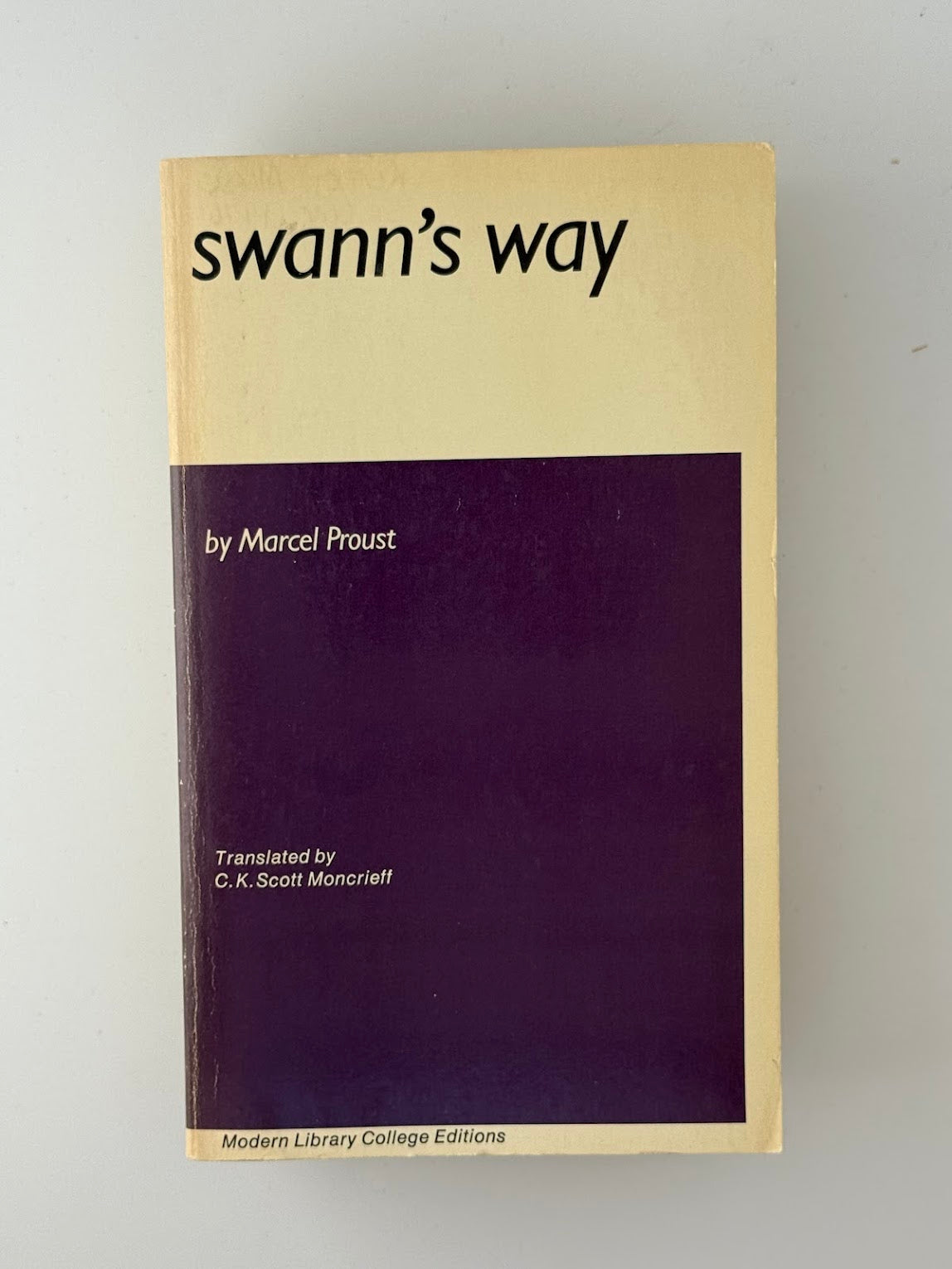 Swann's Way by Marcel Proust