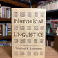 Historical Linguistics - An Introduction by Winfred P. Lehmann