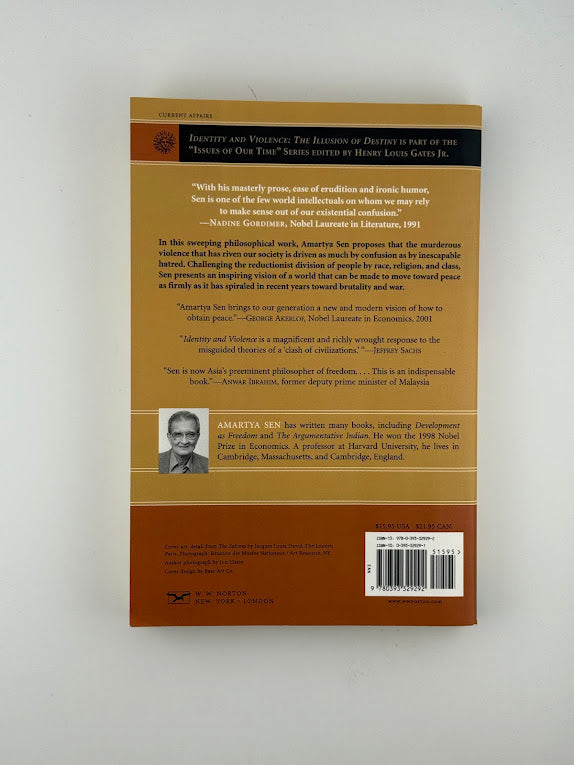 Identity and Violence by Amartya Sen