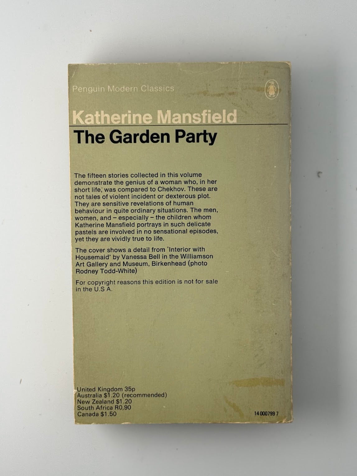 The Garden Party by Katherine Mansfield