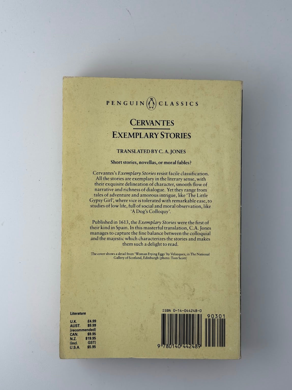 Exemplary Stories by Cervantes