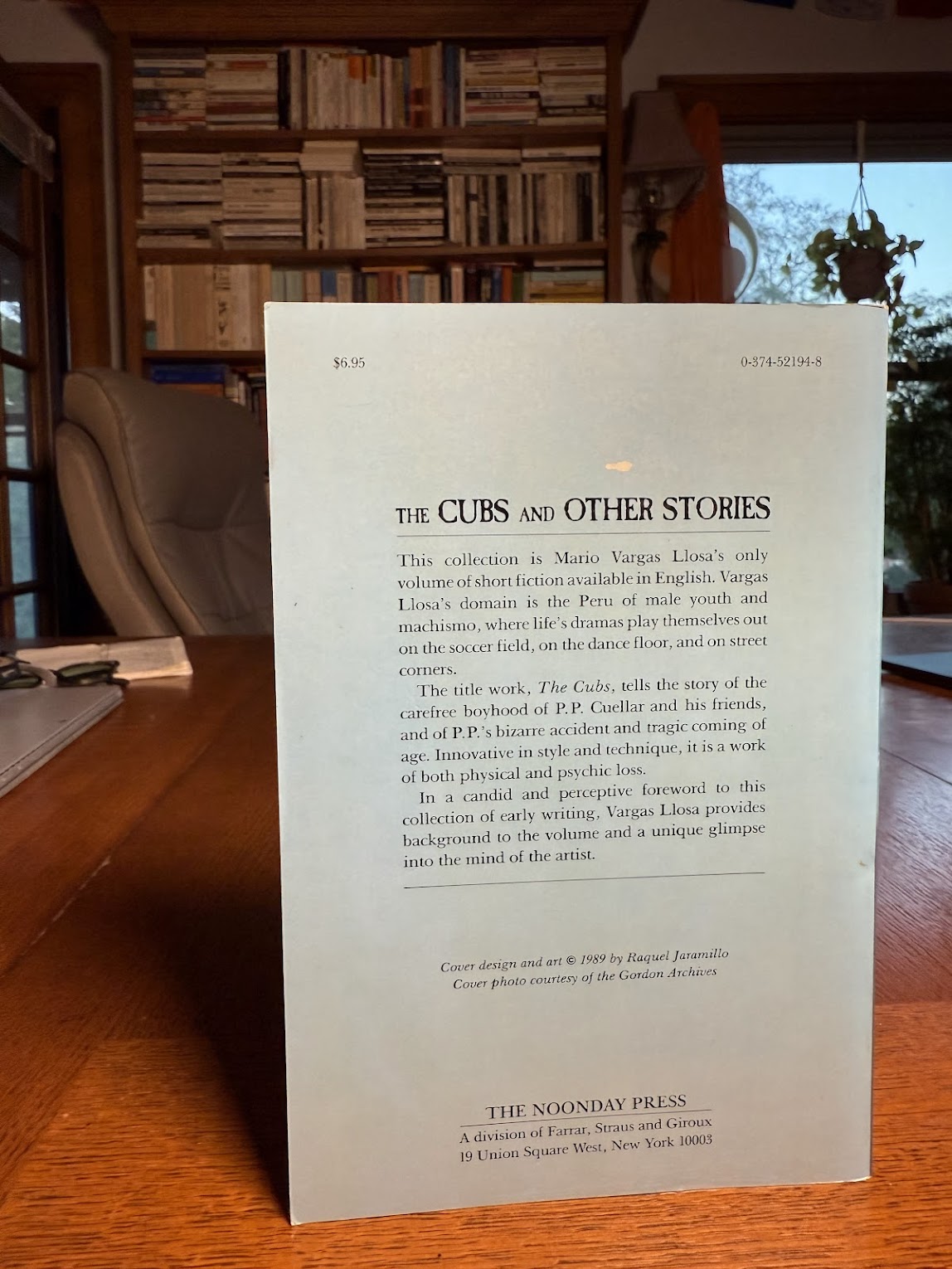 The Cubs and Other Stories by Mario Vargas Llosa