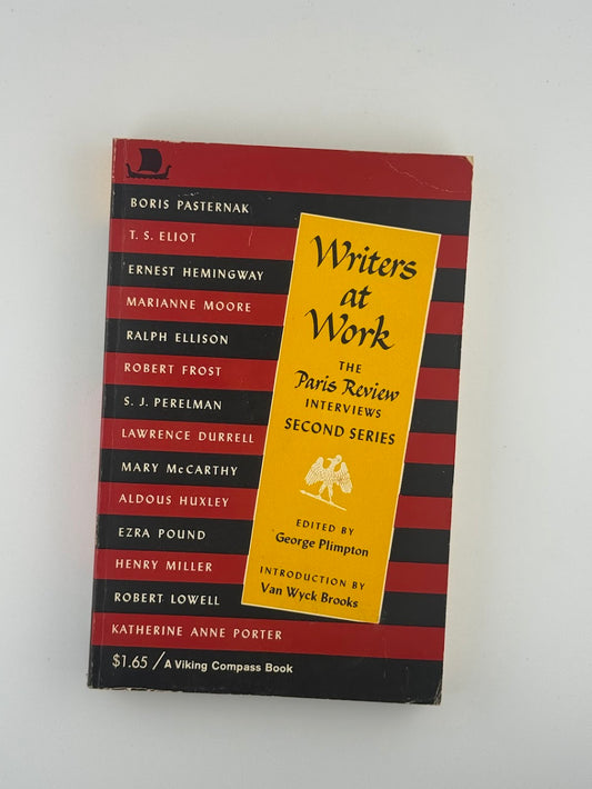 Writers at Work - The Paris Review Interviews Second Series