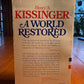A World Restored by Henry Kissinger