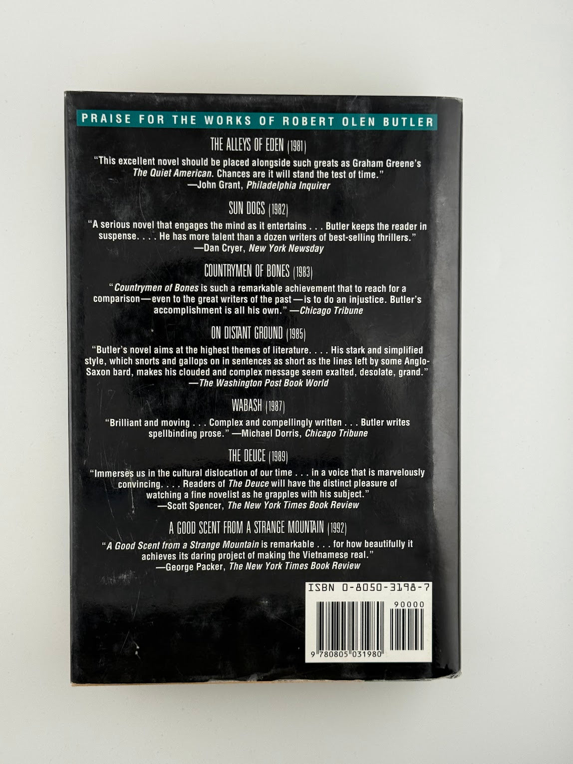 On Distant Ground by Robert Olen Butler