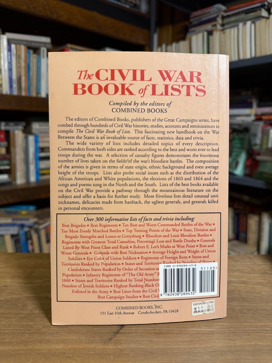 The Civil War Book of Lists