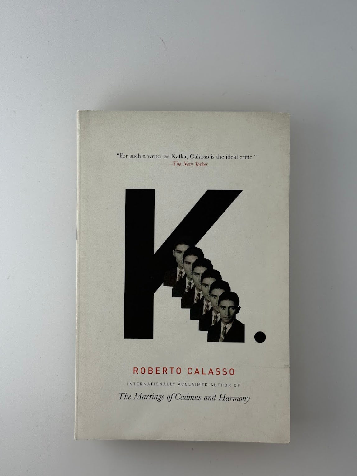 K by Roberto Calasso