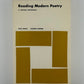 Reading Modern Poetry - A Critical Anthology edited by Paul Engle and Warren Carrier