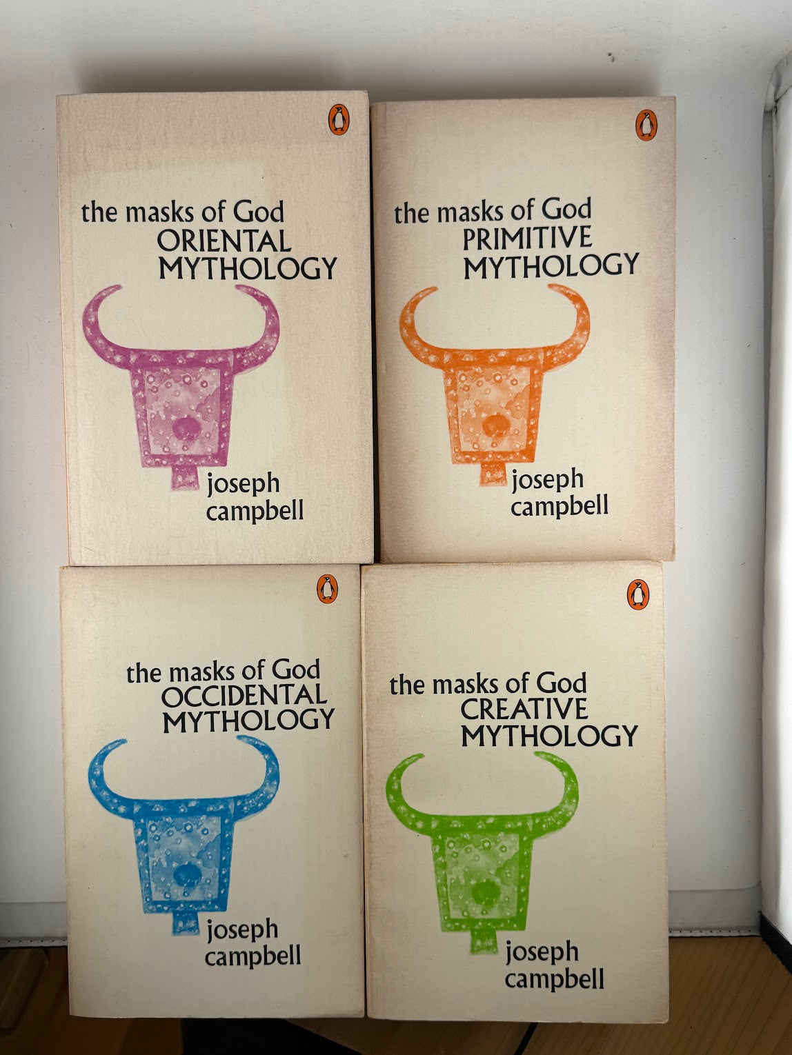 The Masks of God by Joseph Campbell 4 vol