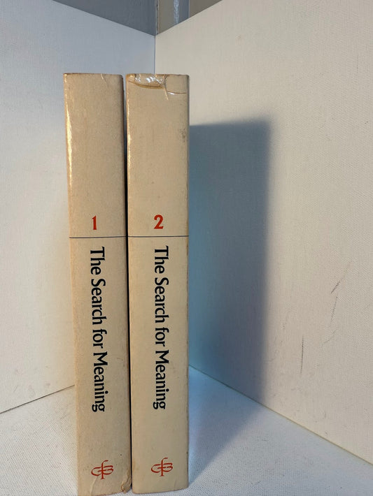 The Search for Meaning (2vol.)