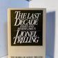 The Last Decade by Lionel Trilling