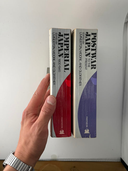 Imperial Japan & Postwar Japan edited by Livingston, Moore and Oldfather