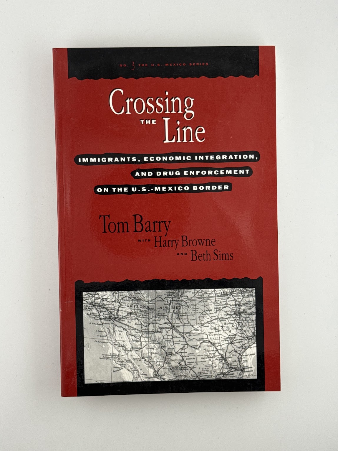 Crossing the Line by Tom Barry
