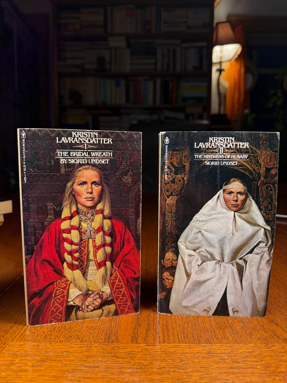 Kristin Lavransdatter 1 + 2 by Sigrid Undset