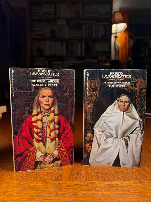 Kristin Lavransdatter 1 + 2 by Sigrid Undset