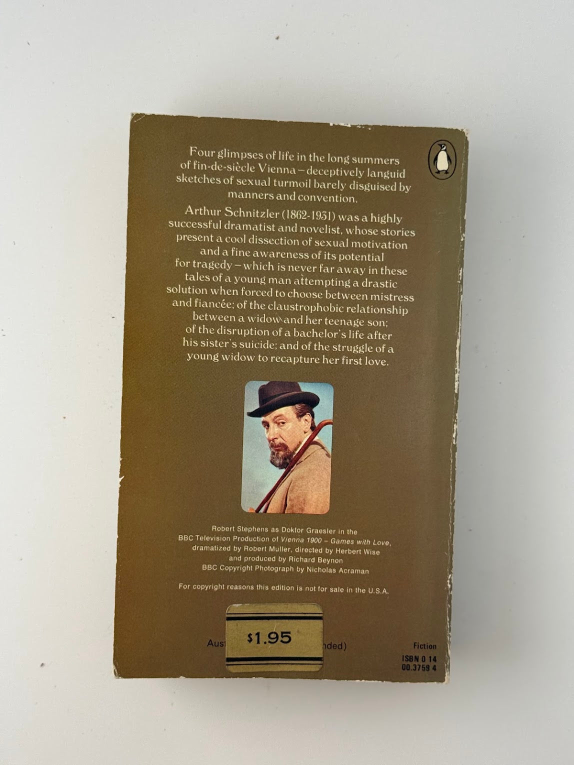 Games with Love and Death by Arthur Schnitzler