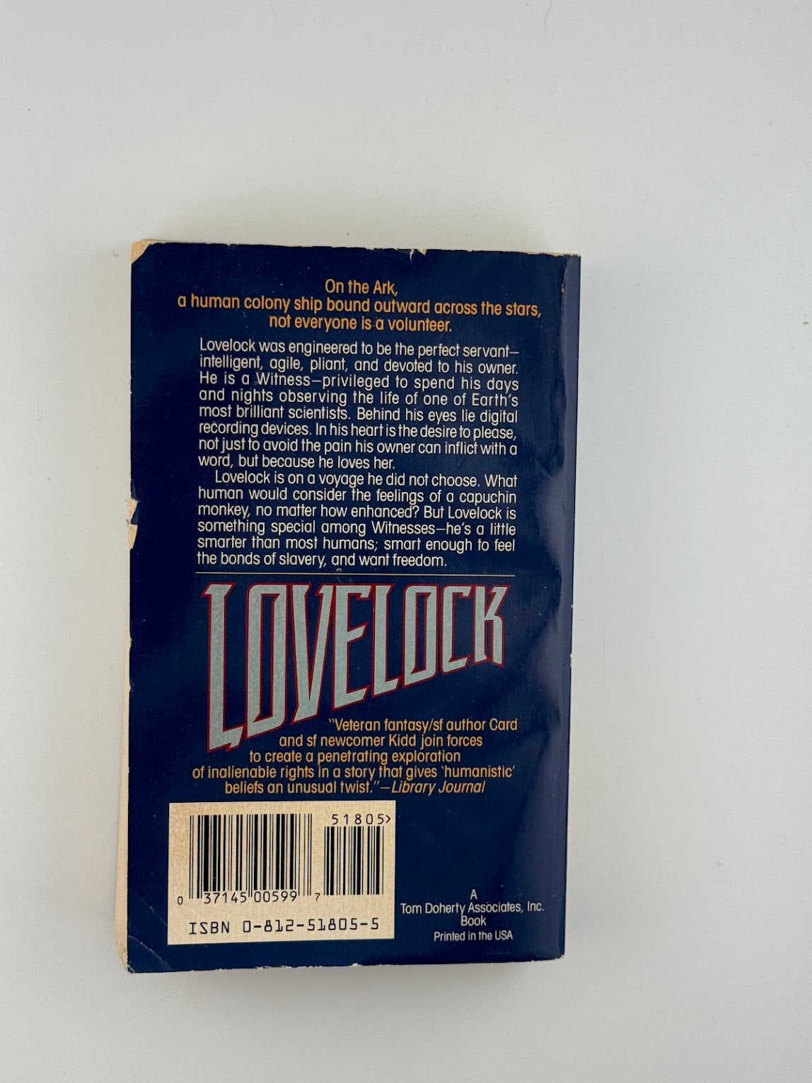 Lovelock by Orson Scott Card and Kathryn H. Kidd