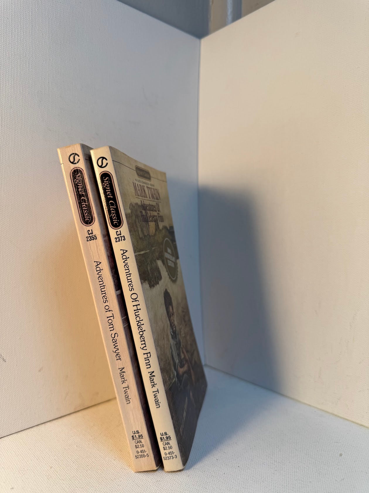 The Adventures of Huckleberry Finn and Tom Sawyer by Mark Twain