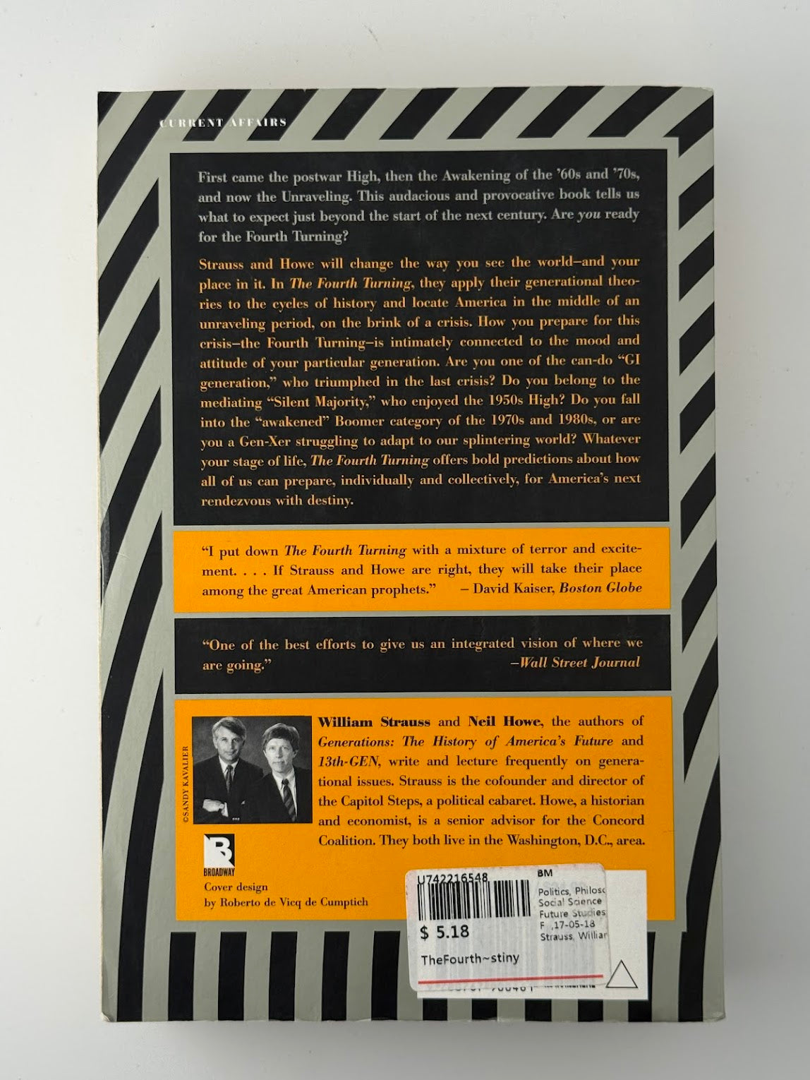 The Fourth Turning by William Strauss and Neil Howe