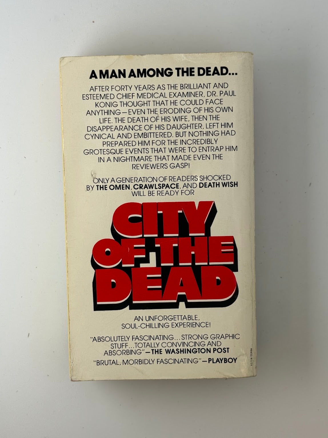City of the Dead by Herbert Lieberman