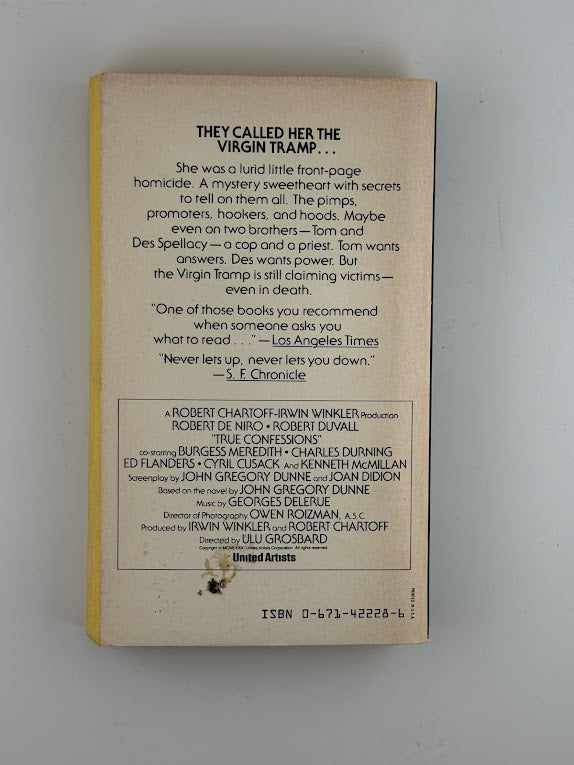 True Confessions by John Gregory Dunne