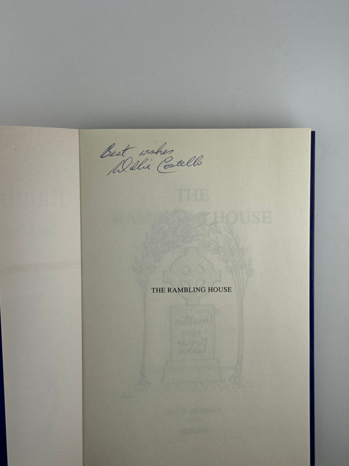 (Signed) The Rambling House - Tales from the West of Ireland by Willie Costello