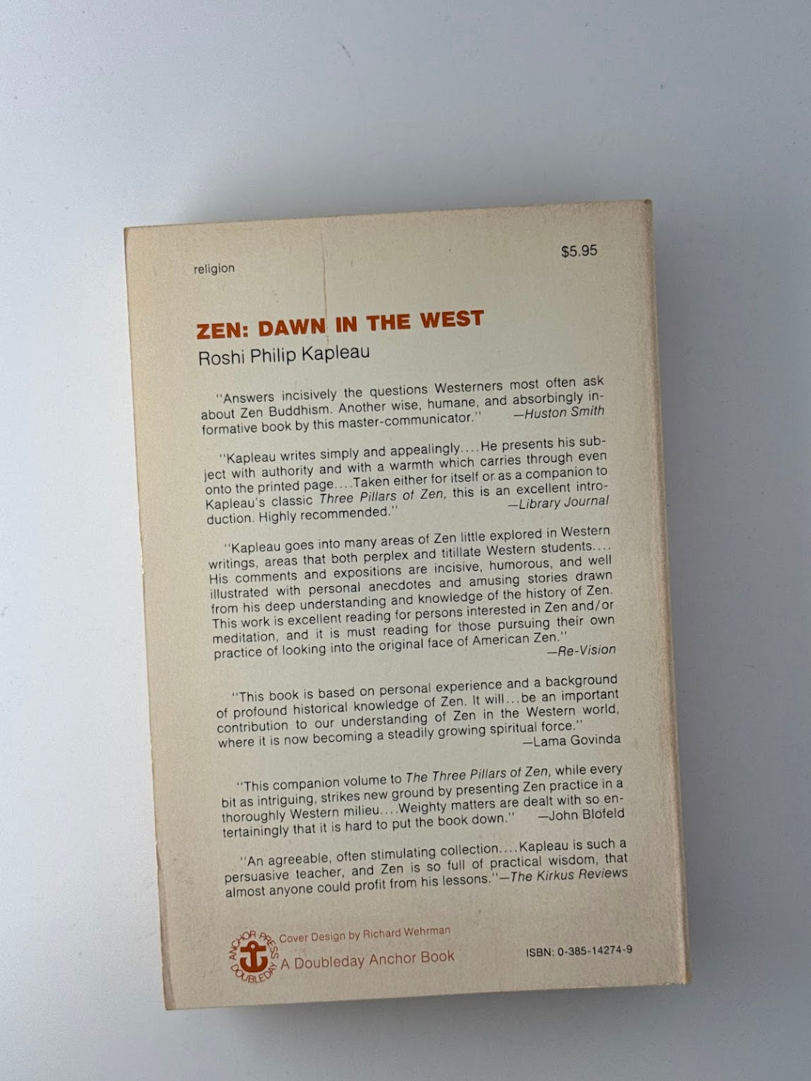 Zen Dawn in the West by Roshi Philip Kapleau