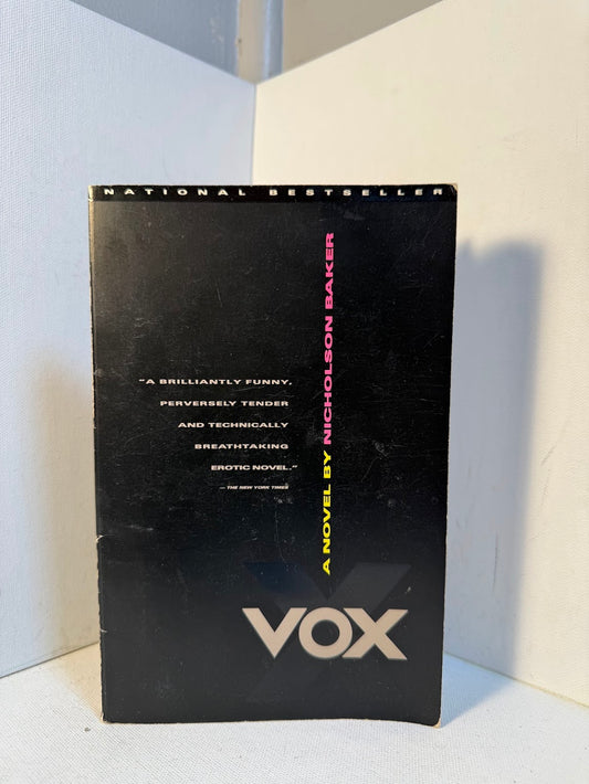 Vox by Nicholson Baker